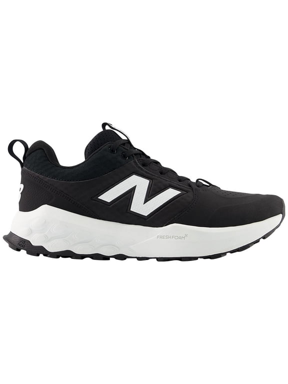 Mens 950V4 Umpire Turf Baseball Shoes Black/White 12
