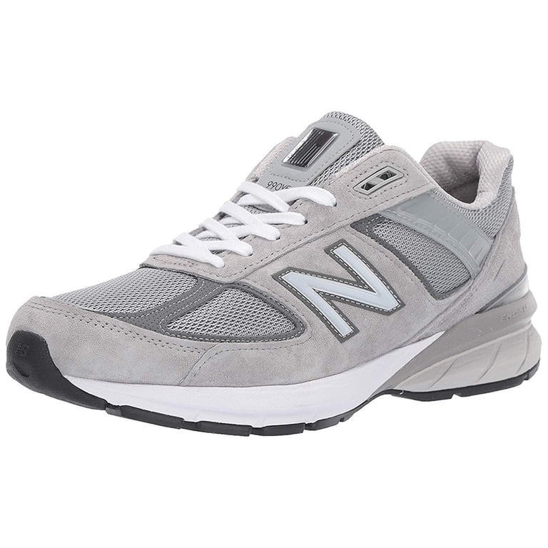 New Balance 990v5 ニューバランス New Balance Mens 990v5 Sneaker, Adult, Grey/Castlerock, 9.5 Wide