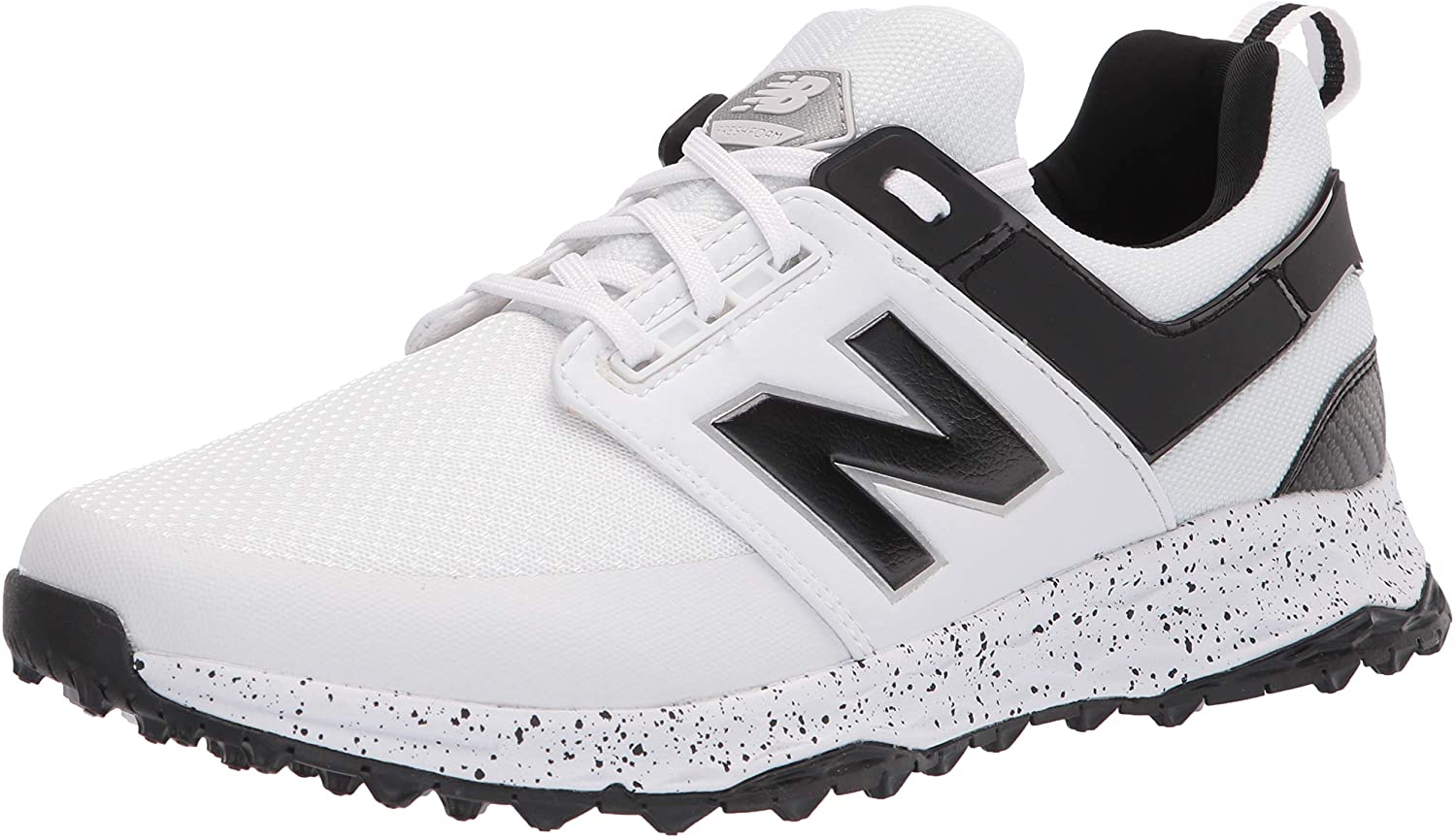 New Balance Mens Fresh Foam Linkssl Golf Shoe 16 White/Black - image 1 of 8