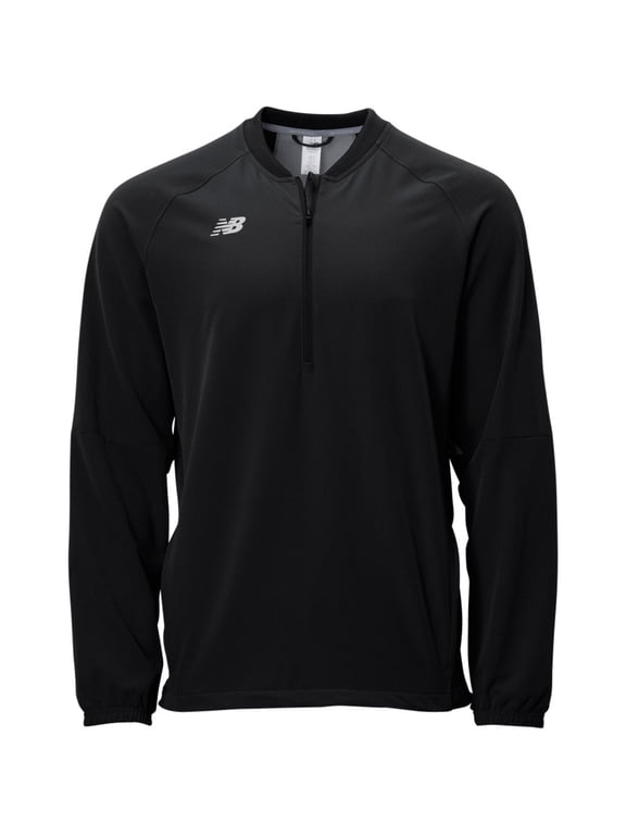 Mens Long Sleeve 3000 Batting Jacket Black L