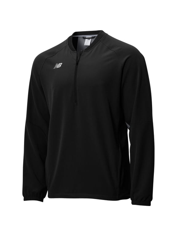 Mens Long Sleeve 3000 Batting Jacket Black M