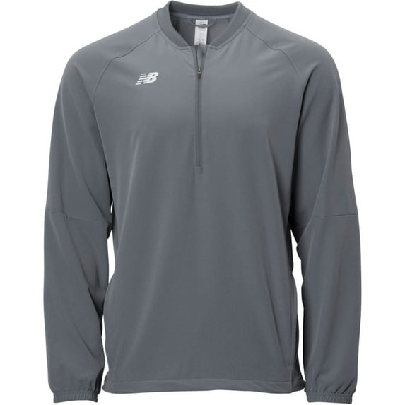 New Balance Mens Long Sleeve 3000 Batting Jacket Dark Grey L