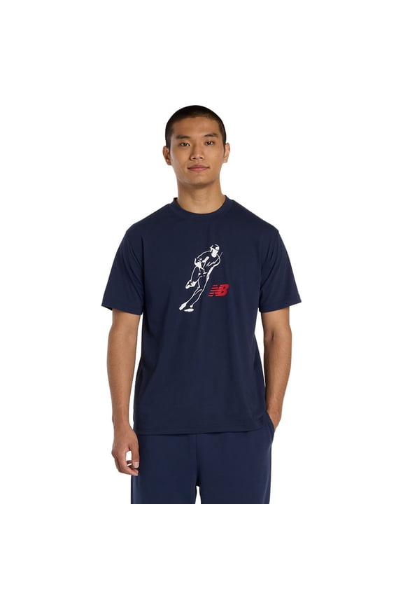 Mens Shohei Graphic T-Shirt Navy 2XL