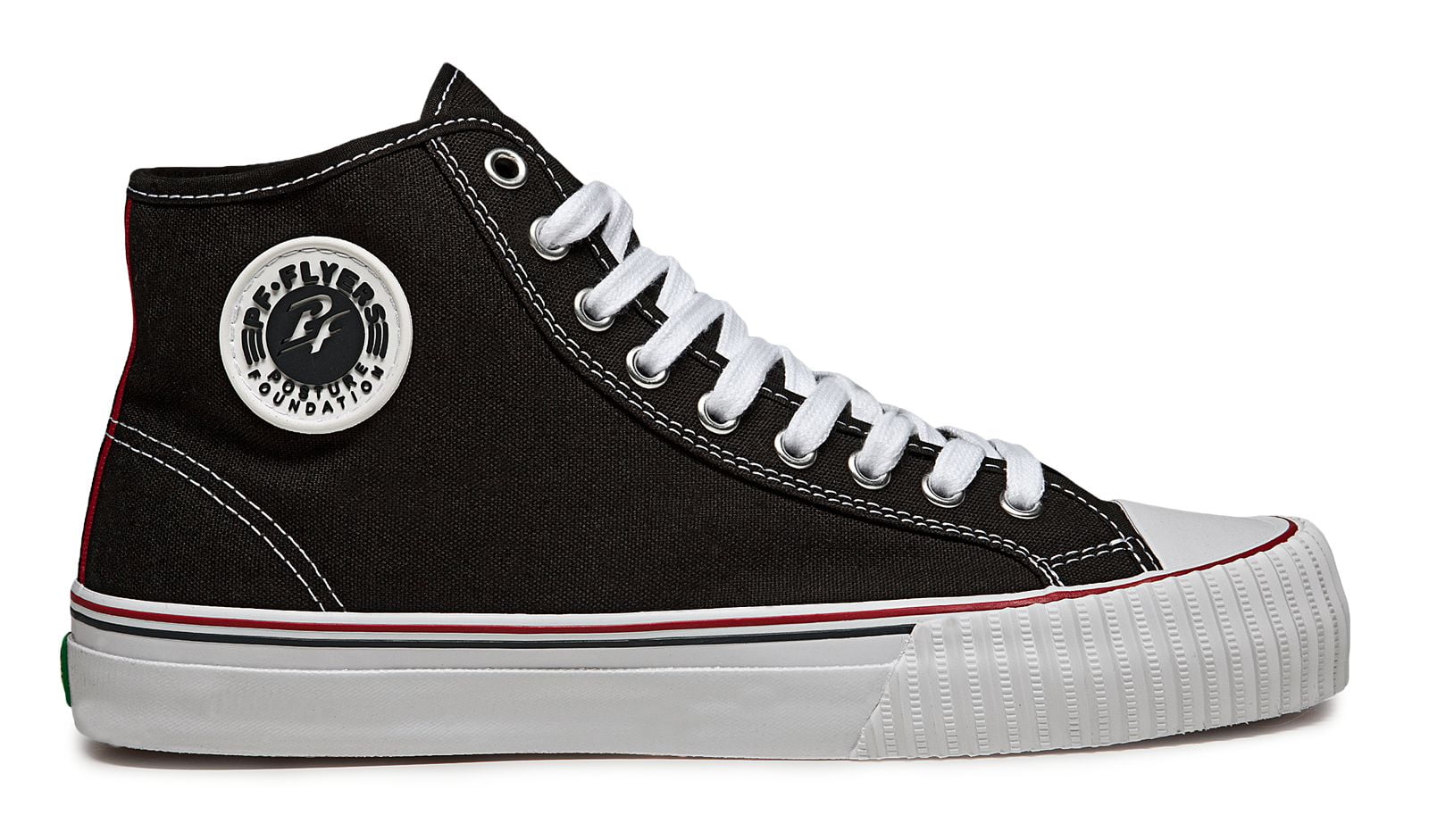 New Balance PF Flyers Unisex Center Hi Shoes Black with White Walmart