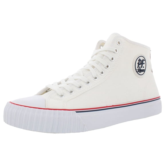 Pf Flyers Center Hi Mens Shoes Size 8.5, Color: White