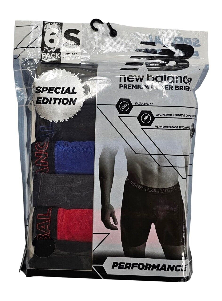 New Balance Premium Boxer Briefs Special Edition Pack (Black