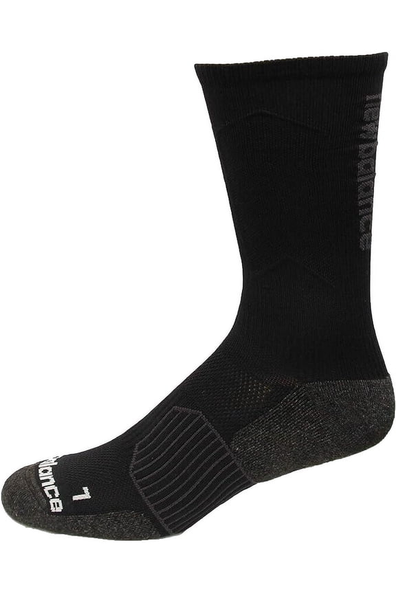 Strategic Cushioning Running Crew Socks "DRY&BREATHABLE MESH"