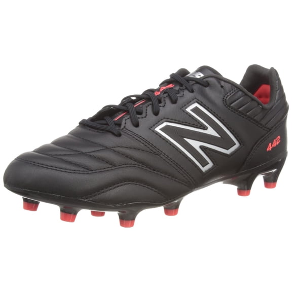 New Balance Unisex 442 V2 Pro FG Soccer Shoe Black, 8.5 2E Wide