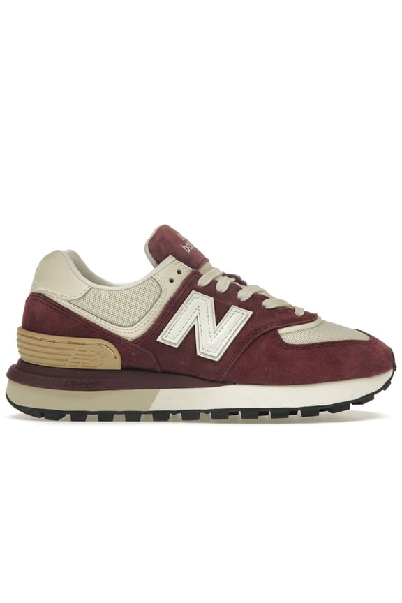 Unisex 574 Legacy NB Burgundy Angora Shoes, from StockX