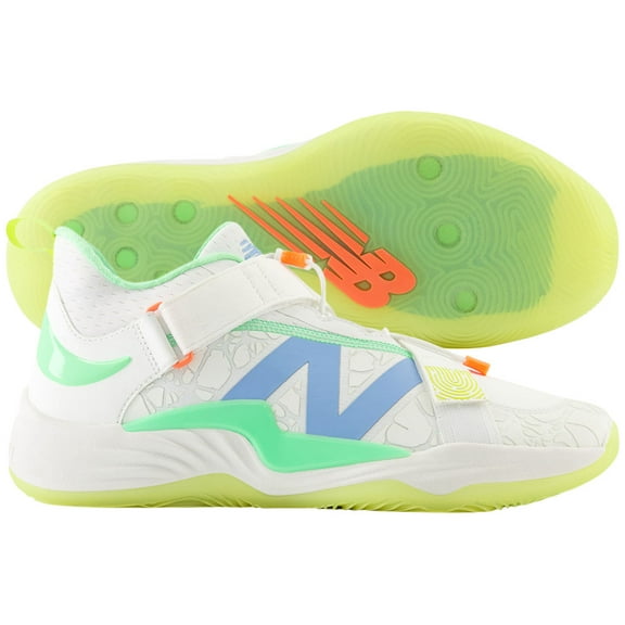 New Balance Unisex FuelCell Lindor 2 Baseball Turf Shoe White/Multi 14