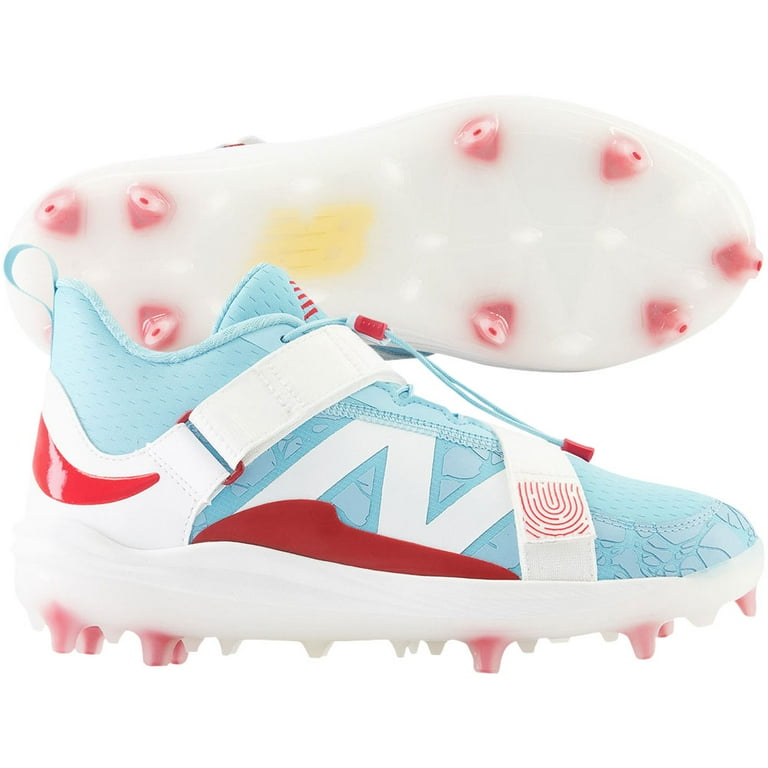 New Balance Unisex Fuelcell Lindor V2 Comp Metal Baseball Cleat Teal Maroon Medium 12.5 Walmart