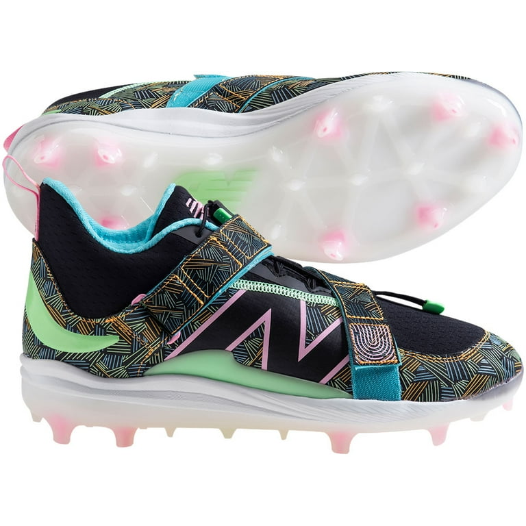 New Balance Unisex Fuelcell Lindor V2 Composite Baseball Cleat Black Pink Medium 10 Walmart