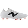 thumbnail image 1 of New Balance Unisex Furon Pro V7+ FG Soccer Shoe White/Black, 9.0 Medium, 1 of 1