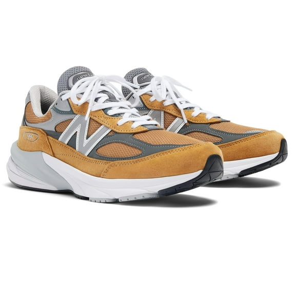 New Balance Unisex Made in USA 990 V6 Sneaker, Workwear/Grey, 7.5 US Men