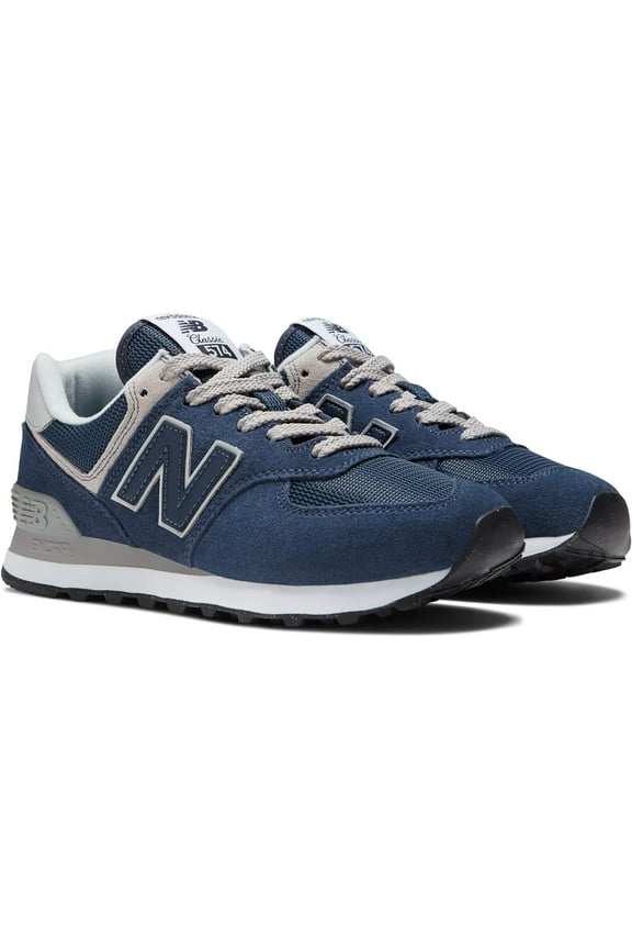 WL574EVN: Women's 574 V2 Essential Sneaker, NAVY/WHITE