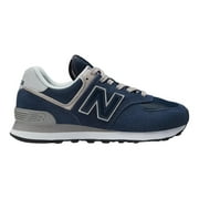 NEW BALANCE WL574EVN: Women's 574 V2 Essential Sneaker, NAVY/WHITE