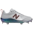 thumbnail image 1 of New Balance Women's Fastpitch Velo 2 Metal Cleat SMVELOO2 B 085, 1 of 1