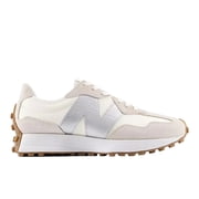 Womens 327, Angora with silver metallic, 9, Medium