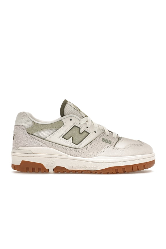 Women's 550 White Olive Gum Shoes, from StockX