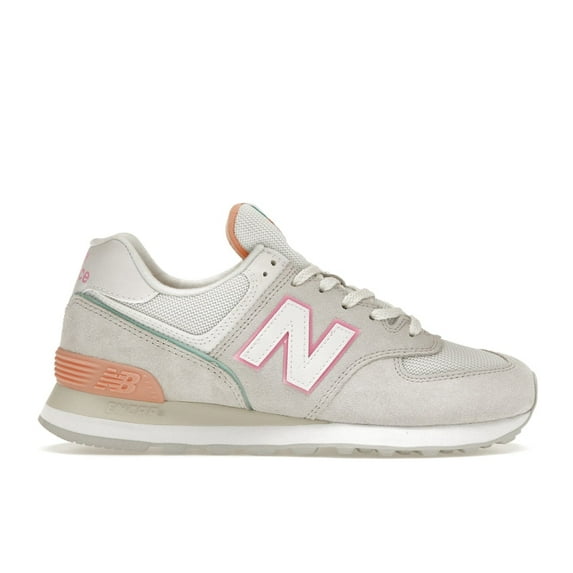 New Balance Women's 574 Nimbus Cloud Peach Glaze Shoes, from StockX