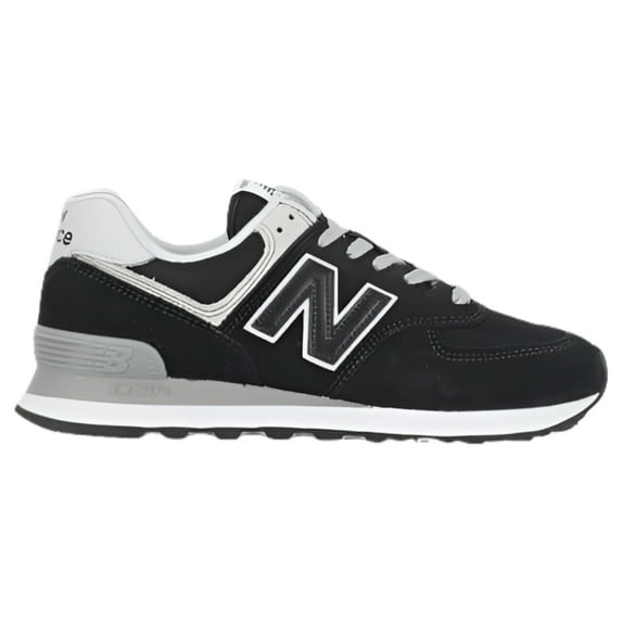 New Balance Women's 574 V2 Essential Sneaker, Black/ White