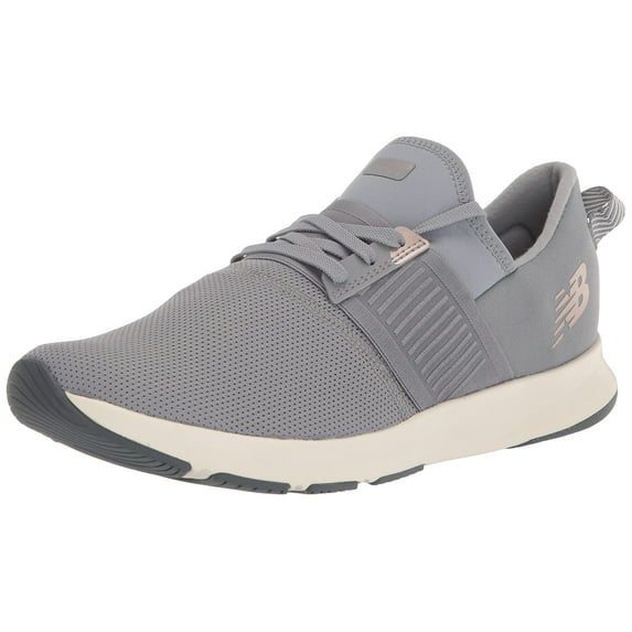 New Balance Women's Dynasoft Nergize V3 Cross Trainer, Heather Grey/White, 9.5