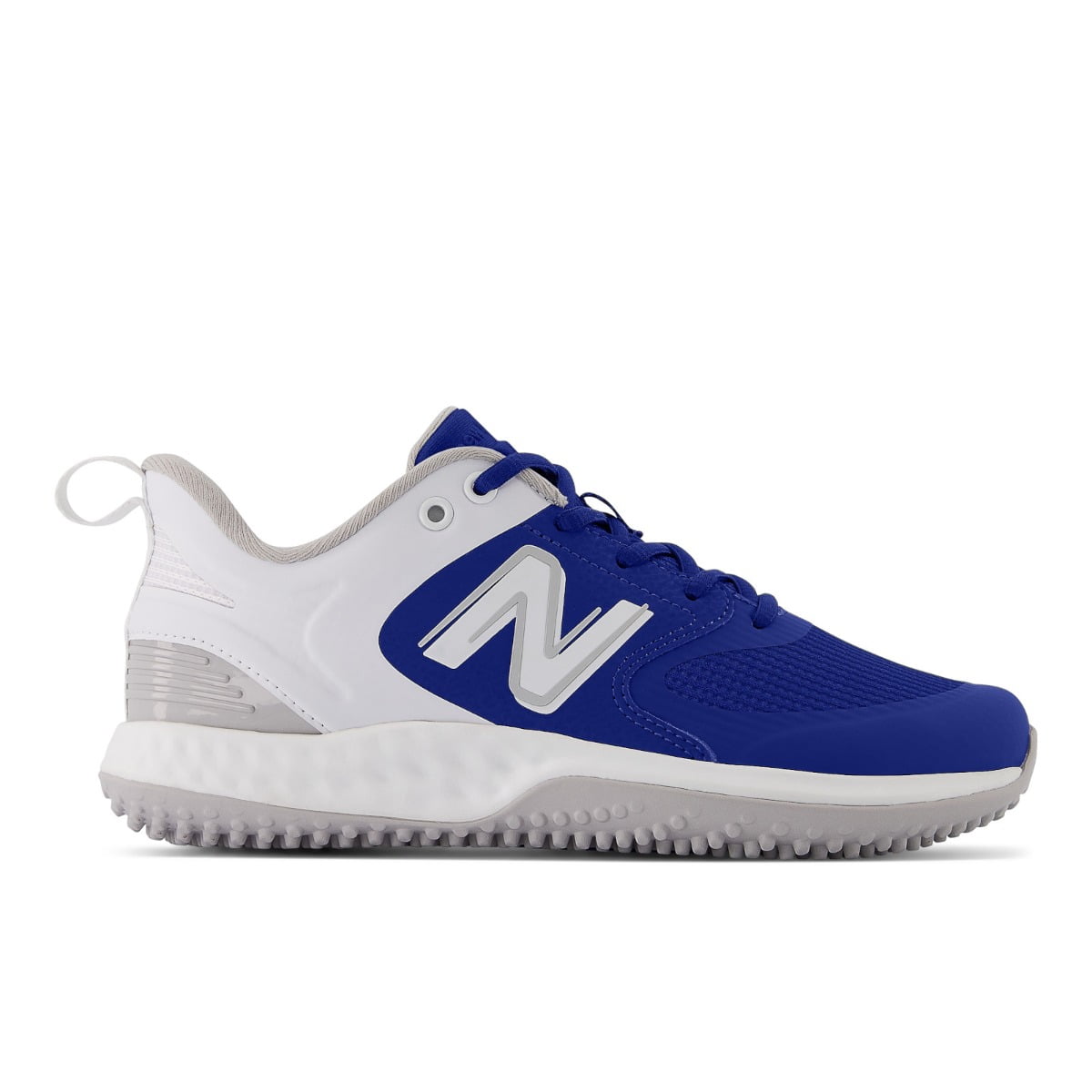 New Balance Women's Fresh Foam Velo V3 Fastpitch Softball TurfTrainer Shoes Royal/White Medium