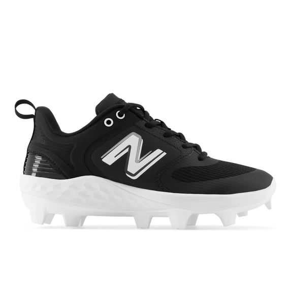 New Balance Women's Fresh Foam Velo V3 Molded Fastpitch Softball Cleat Black/White Medium 10