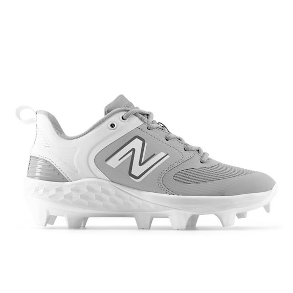 New Balance Women's Fresh Foam Velo V3 Molded Fastpitch Softball Cleat Grey/White Medium 11