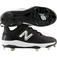 thumbnail image 1 of New Balance Women's Fresh Foam X Velo V3 Syn Low Metal Fastpitch Softball Cleats Black/White Medium 5.5, 1 of 6