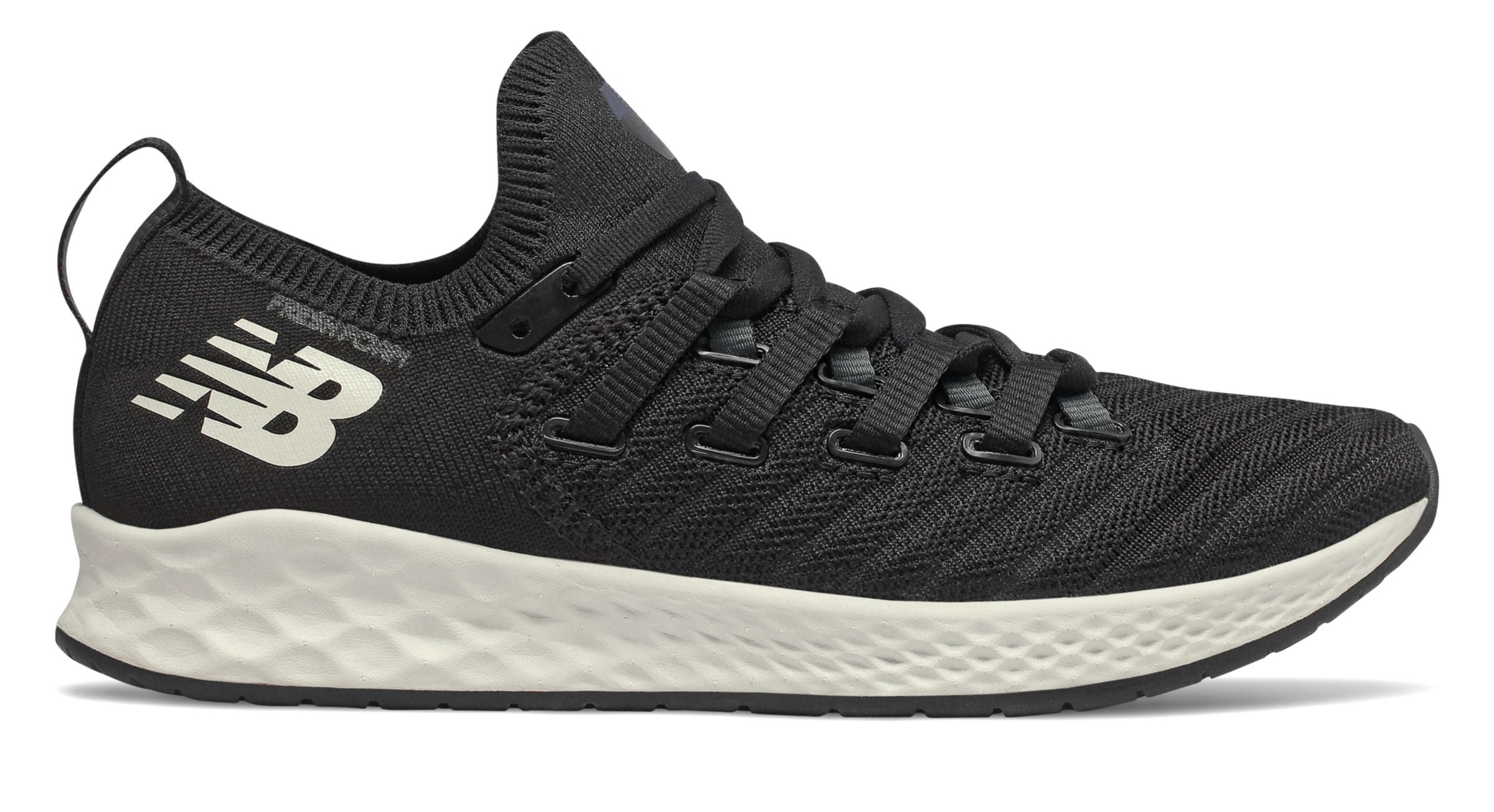 New Balance Women s Fresh Foam Zante Shoes Black with Grey Off