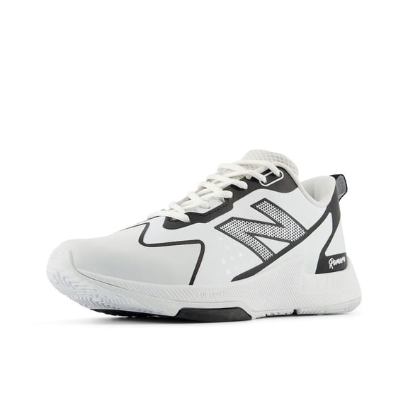 New Balance Women's FuelCell Romero Duo V2 Trainer Softball Shoe, White/Black, 10