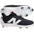 thumbnail image 1 of New Balance Women's FuelCell FUSEv4 Low Metal Fastpitch Softball Cleats Black/White 9, 1 of 6