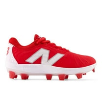 New Balance Women's FuelCell FUSEv4 Low Molded Fastpitch Softball Cleats Red/White 9.5