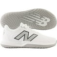 thumbnail image 1 of New Balance Women's FuelCell FUSEv4 Turf Trainer Fastpitch Softball Shoes White/Grey 9.5, 1 of 6