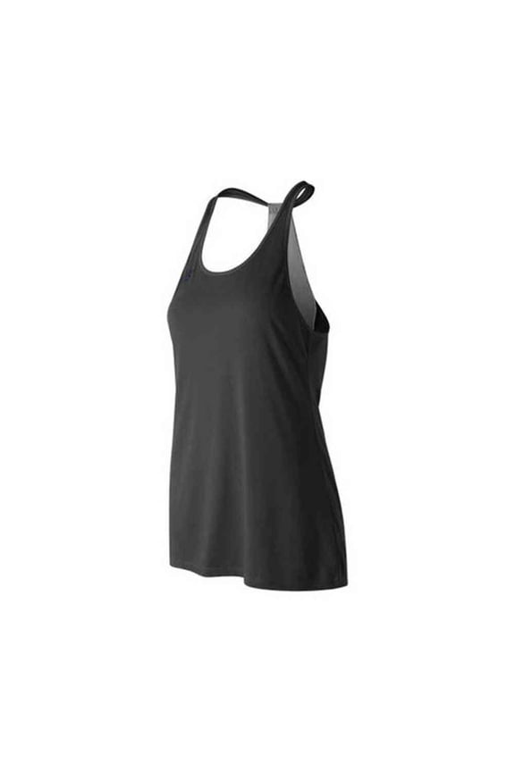 Women's Game Changer Tank Top Tee T-Shirt Racerback (Black XL)