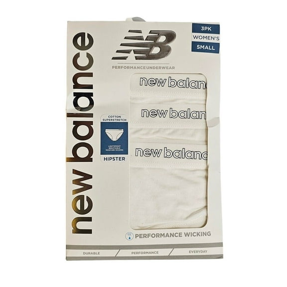 New Balance Women's Performance Underwear Conton Hipster - NB1092-3 (103N, Large)