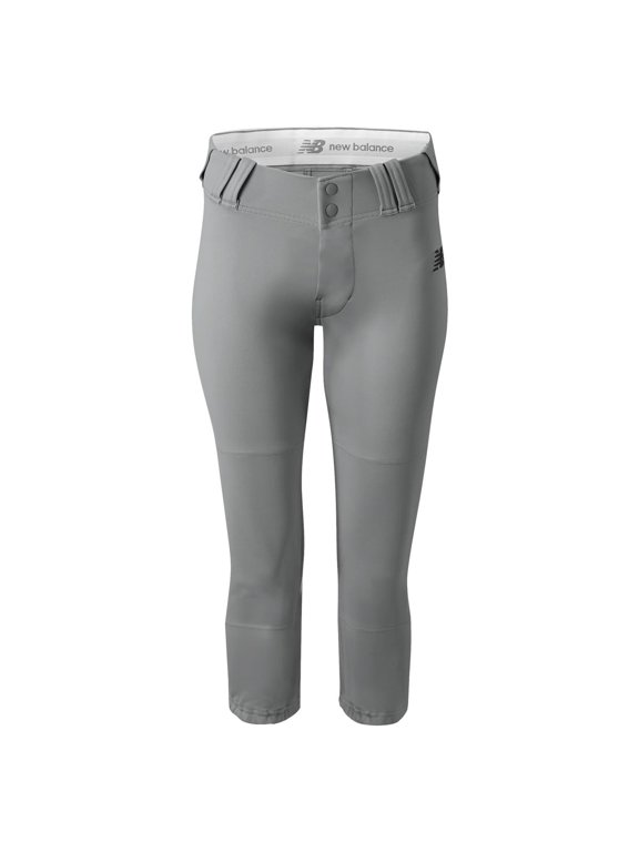18 Women's Prospect 2 Fastpitch Softball Pant Full Length (Gray, XL)