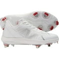 thumbnail image 1 of New Balance Women's Romero Duo Metal Fastpitch Softball Cleats White/Silver 7, 1 of 6