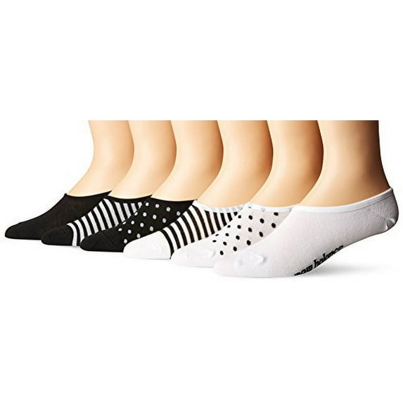 New Balance Women's Ultra Low No Show Socks (6 Pair)