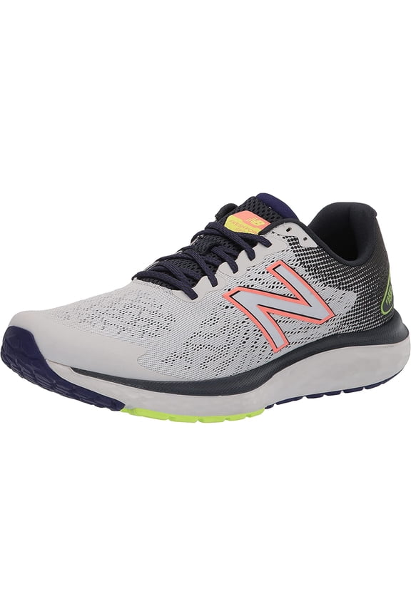 Womens Fresh Foam 680 V7 Running Shoe 6.5 Arctic Fox/Outer Space/Paradise Pink