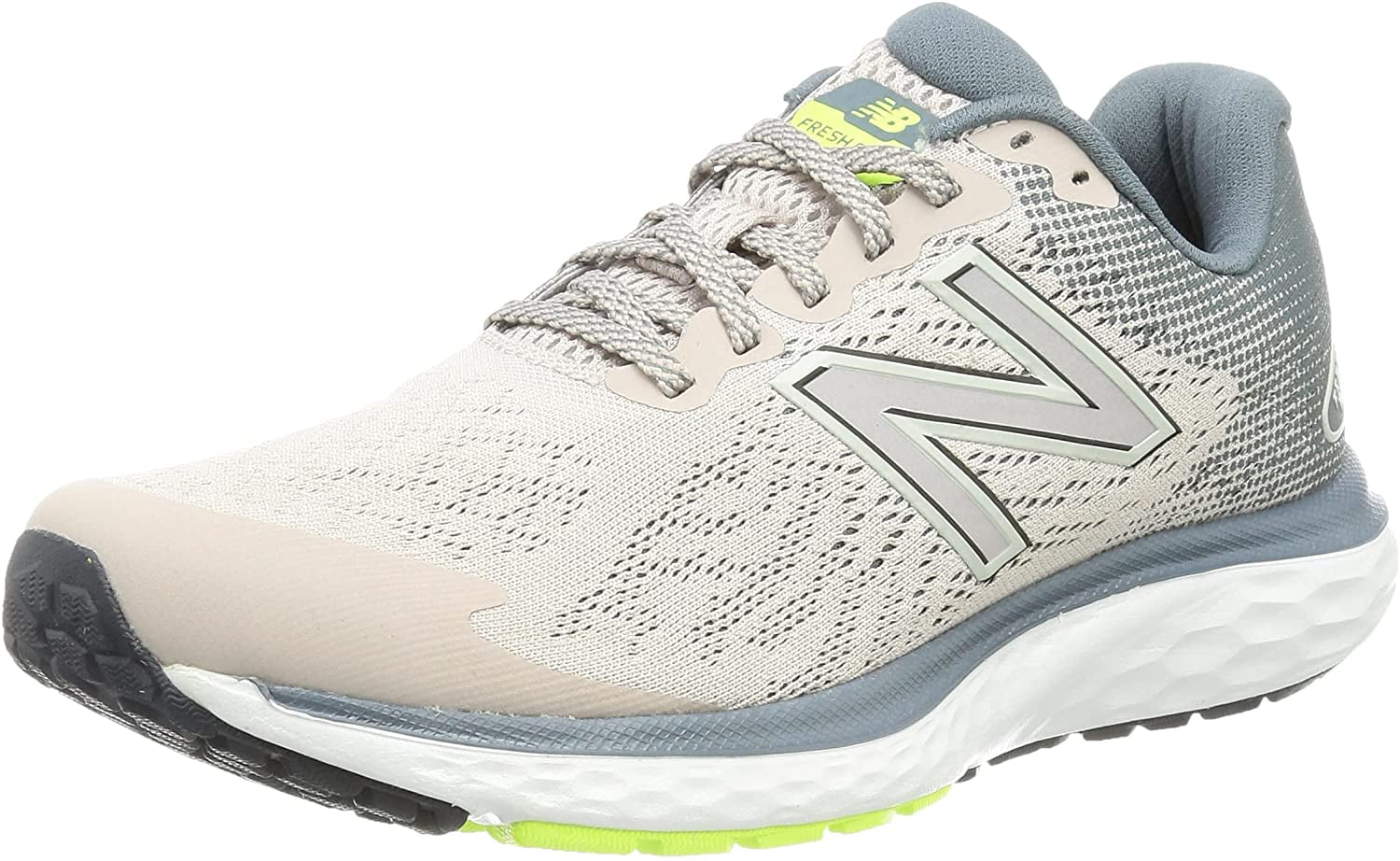 New Balance Womens Fresh Foam 680 V7 Running Shoe 8 Logwood/Ocean Grey