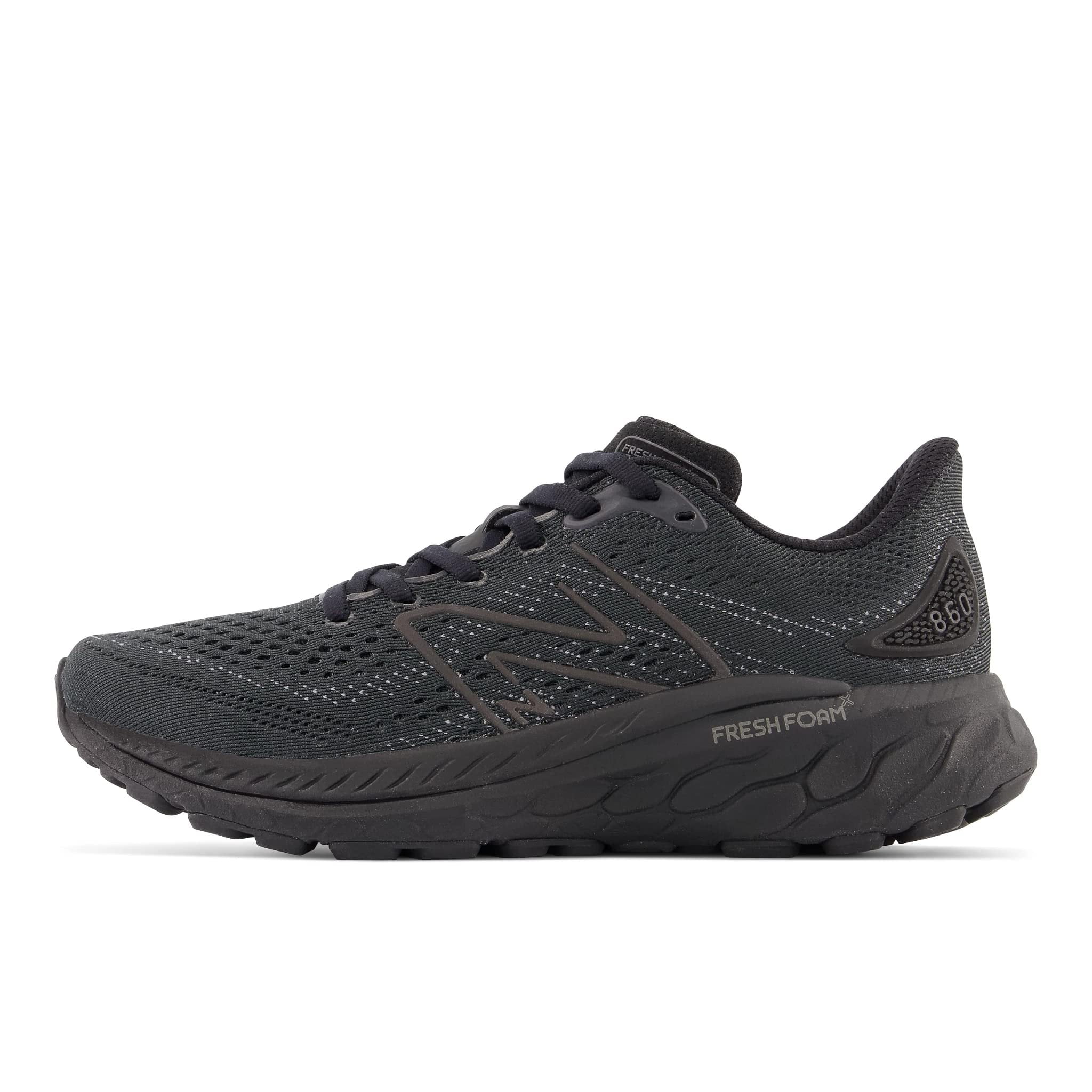 New Balance Womens Fresh Foam X 860 V13 Running Shoe, Black  display picture 3