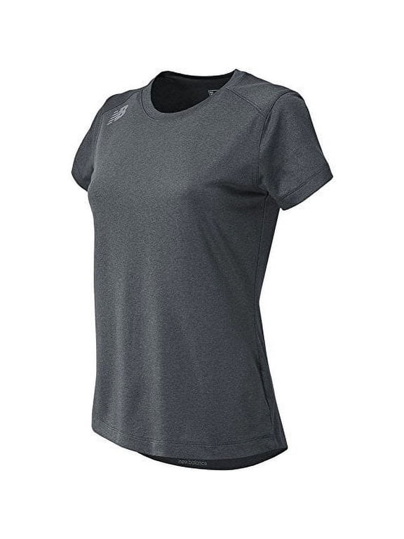 Womens Short Sleeve Tech T-Shirt Black L