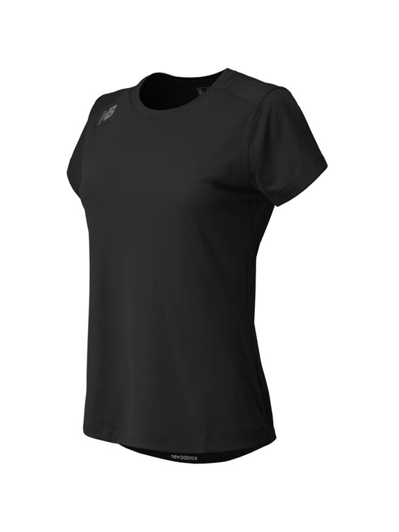 Womens Short Sleeve Tech T-Shirt Black S