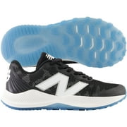 New Balance Youth 4040V7 Turf Trainer Baseball Shoe Black/White Medium 12K