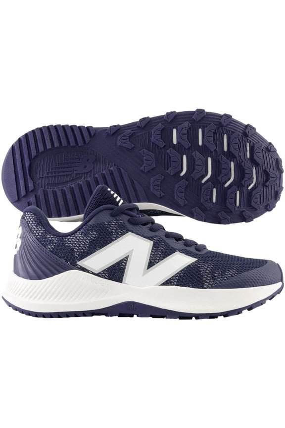 Youth 4040v7 Turf Trainer Baseball Shoe Navy/White 11