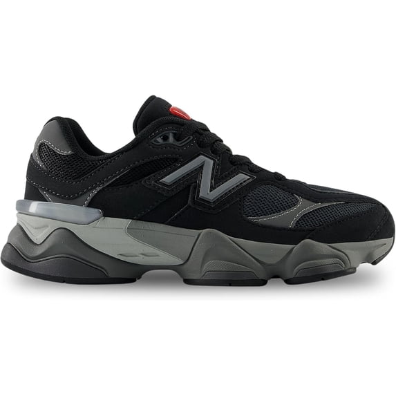 New Balance Youth 9060 in Black with Castlerock SIZE 4.5