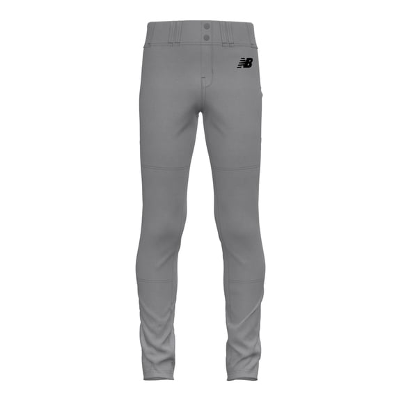 New Balance Youth Adversary 2.0 Solid Tapered Baseball Pant Grey Xl