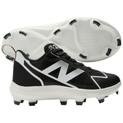New Balance Youth Romero Duo Tpu Molded Fastpitch Softball Cleats Black/White Medium 4